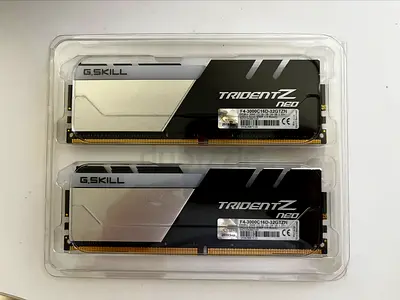 g.skill trident z neo ddr4 ram 32gb kit f4-3000c16d-32gtzn