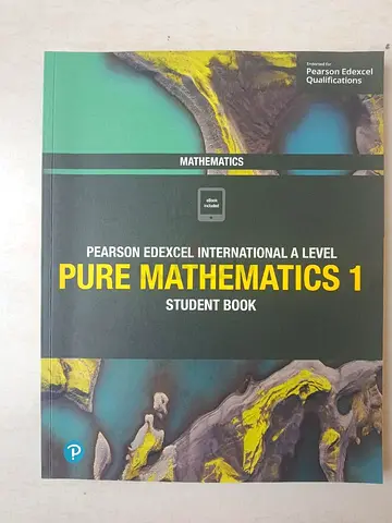 Pure Mathematics textbook 1 Pearson Edexcel for sale