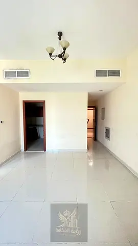 One bedroom apartment for annual rent in New Muwaileh with direct garden view near University City and Dubai and Ajman exits free parking master bedro