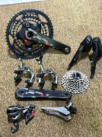 SRAM RED road bike group set .