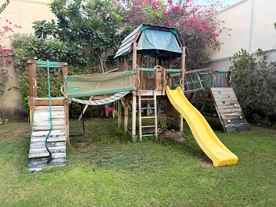 Jungle Gym Garden Play Area