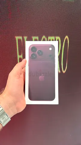 iPhone 18 pro max 512 burgundy Sim+Esim HK