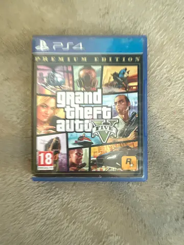 Grand Theft Auto V (PS4) - Physical Disc, Good Condition