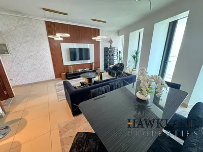 Premium Furnished Apartment | High Floor | Skyline & Sea Views