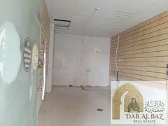 Shop for annual rent in the Al Majara area, Sharjah. The unit has an area of 300 square feet a