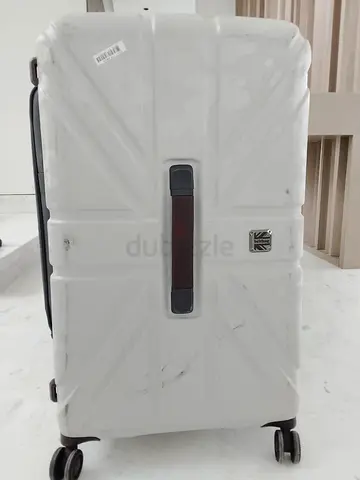 Brit Bag White Hard Shell Roller Suitcase British Flag 72.5 x 45 x  36cm
