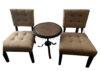 Table and Two Chairs set