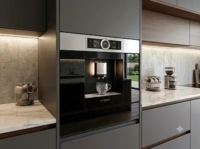 Bosch Integrated Coffee Centre – Premium Fully Automatic Built-In Coffee Machine