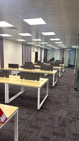 Free Delivery- Modern Office Workstations with Dividers — Good Condition each person 360