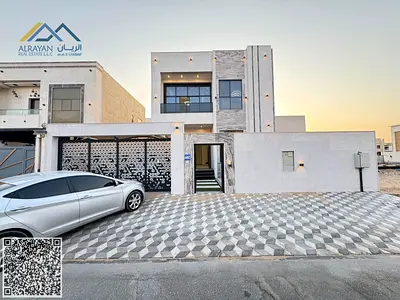 فيلا فاخرة وعصرية للإيجار تضم 3 غرف نوم رئيسية – حي الياسمين، عجمان