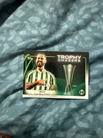 Topps Isco Trophy Chasers Collectible Trading Card