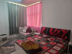 Spacious and well-maintained room available in a chiller-free building with a park view in Abu Shaga
