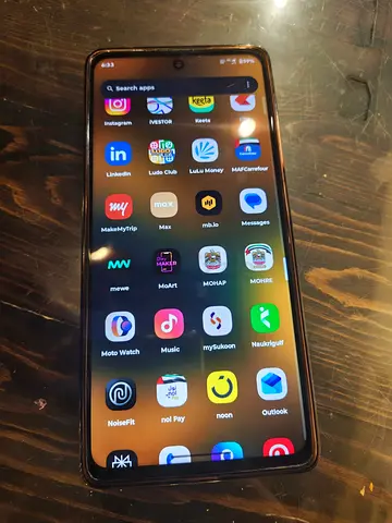 Used Moto g75 smartphone in good working condition. 9 months old.
