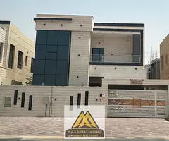 A well-equipped villa available for annual rent in Al Yasmeen, Ajman, offering comfortable spaces, p