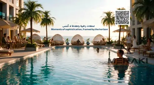 1BR with Direct Sea View in Mogan Residence