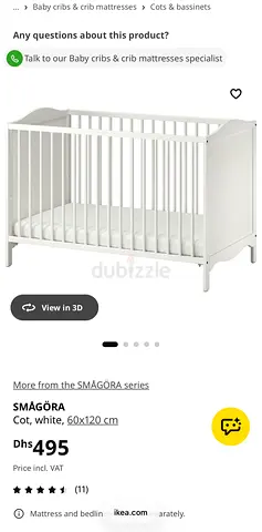 IKEA Crib for sale