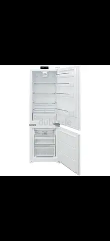 Used Built-in Bystro Bottom Freezer Refrigerator - White, Good Condition