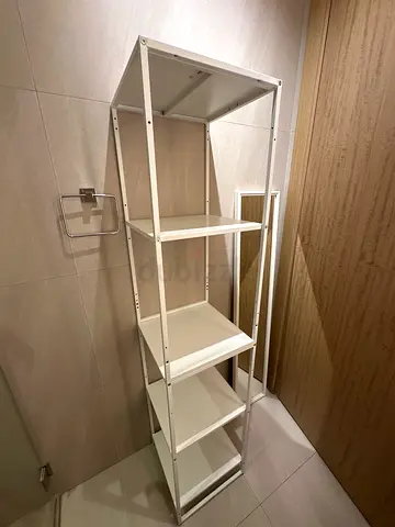 Ikea Jostein shelves unit white