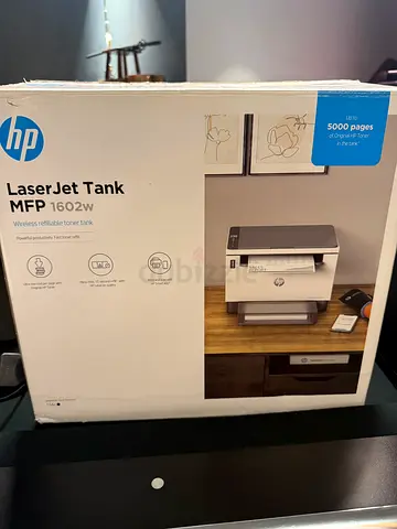 HP LaserJet Tank MFP 1602w - Boxed, Unused (Multifunction Laser Printer)