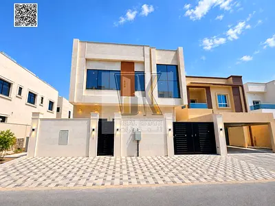 🏡✨ فيلا فاخرة جديدة للإيجار في الزاهية – عجمان | أول ساكن ✨🏡  🌟 فرصة مميزة للسكن الراقي والخصوصية في واحدة من المناطق السكنية المميزة في عجمان!  في