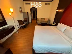Furnished Studio | SZR View | Barsha Heights