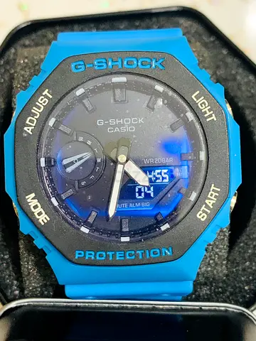 Stylish G-Shock Blue Sports Copy Watch