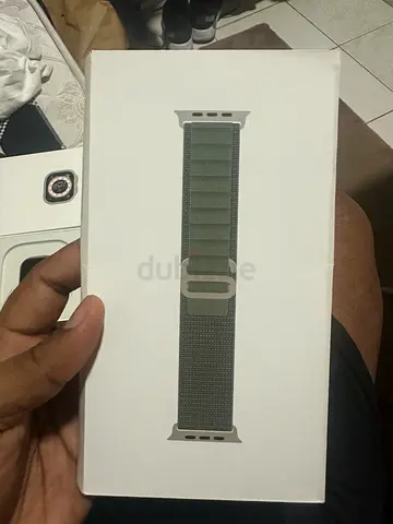 Apple Watch woven nylon strap (green) - brand new in box