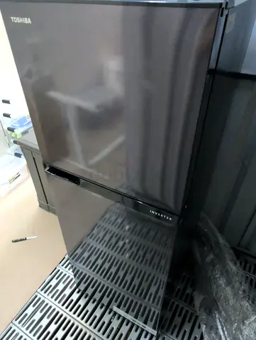 Toshiba Double-Door Refrigerator (Compact) - Good Condition