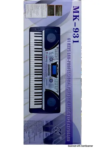 MK Electric Keyboard 61 keys (MK-931) - Brand new