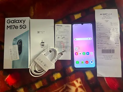 Samsung Galaxy M17e 5G 4/128 Full Box - Sealed Cable + Bill - 27 Days Used