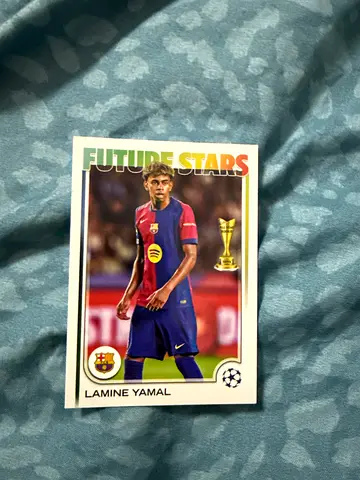 Lamine Yamal Future Stars Trading Card FC Barcelona