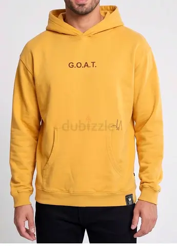 goorin bros the farm Mustard yellow G.O.A.T. pullover hoodie, brand new with tag