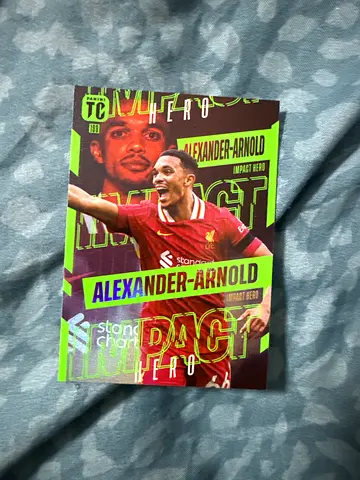 Trent Alexander-Arnold Panini TC Impact Hero Trading Card