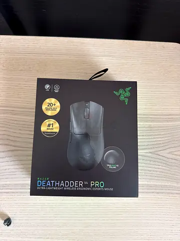 Razer DeathAdder V4 Pro Wireless Gaming Mouse - Mint Condition, Boxed