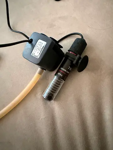 Aquarium Water Pump and Heater