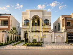 Villa overlooking two streets; electricity, water, and air conditioning included.