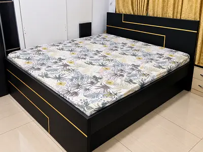 Queen Size Bed + Mattress for Sale