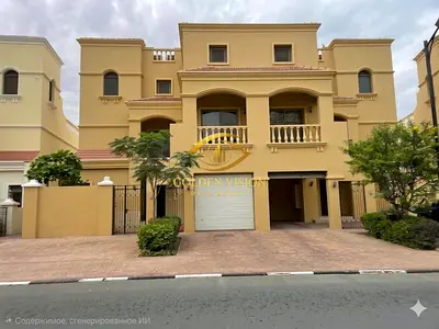 Fully Furnished 4BR+ Maid Room | Private Pool | Golf View