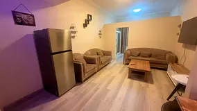 Fully furnished studio for monthly rent 🏡 at Ajman One Tower, Al Rashidiya 3 ✔️ Bills and int