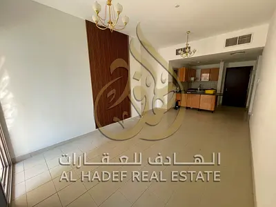 Spacious 1 Bedroom Apartment in Al Qasba with American Kitchen, Storage Room, Balcony, Built-in Wardrobes, Central AC and Gas, Prime Location and 4 Ch
