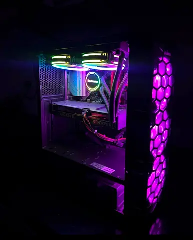 Gaming PC Ryzen 5 5600X | RTX 4060 8GB | 16GB RGB RAM | AIO Cooler