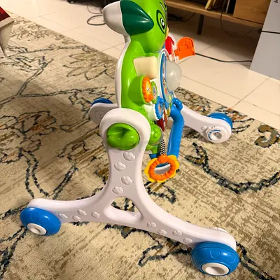 Baby activity walker with toys - good used condition