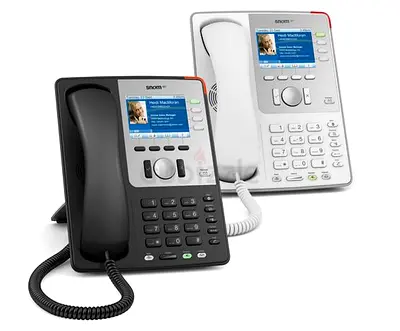 Snom 870 VoIP Business phones for 3CX, pack of 9 used phones in different conditions