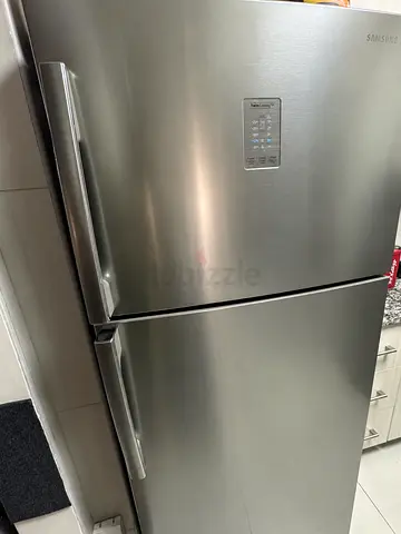 Samsung Top Freezer Refrigerator - Stainless Steel, Good Condition