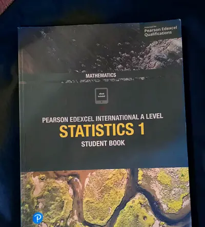 Pearson Edexcel International A Level Statistics 1 - Student Book