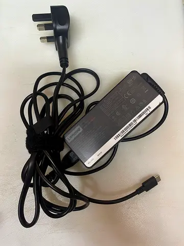 Lenovo Laptop Charger 65W Watt USB Type C(USB-C) AC Power Adapter