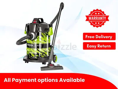 Bissell PowerClean Drum Wet & Dry Vacuum | 21L | 1500W  | Wet & Dry Cleaning | 2026E | Free Delivery