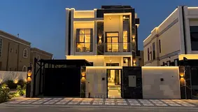 Villa for sale in Al Muwaihat 3. Features: Street and alley access • Central air conditioning • 