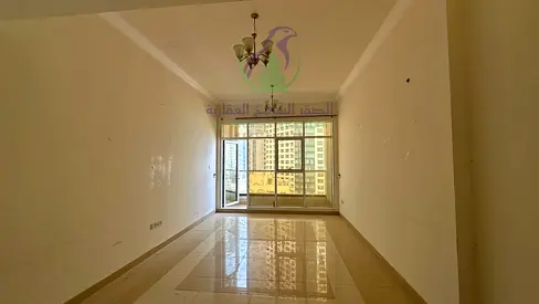 Two Bedroom Apartment with Living Room for Annual Rent in Al Majaz 2 Sharjah Jamal Abdul Nasser Street Second Tenant Two Master Bedrooms Two Balconies