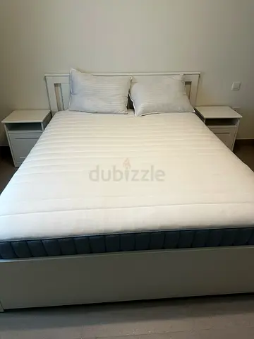 IKEA SONGESAND Bedroom Set + VESTERÖY Mattress – 160x200